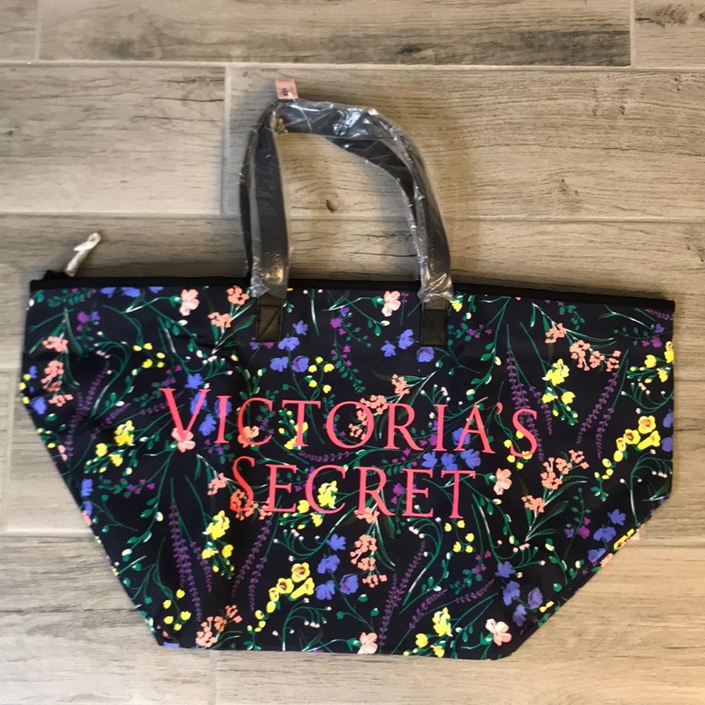 Colorful Victoria’s Secret tote